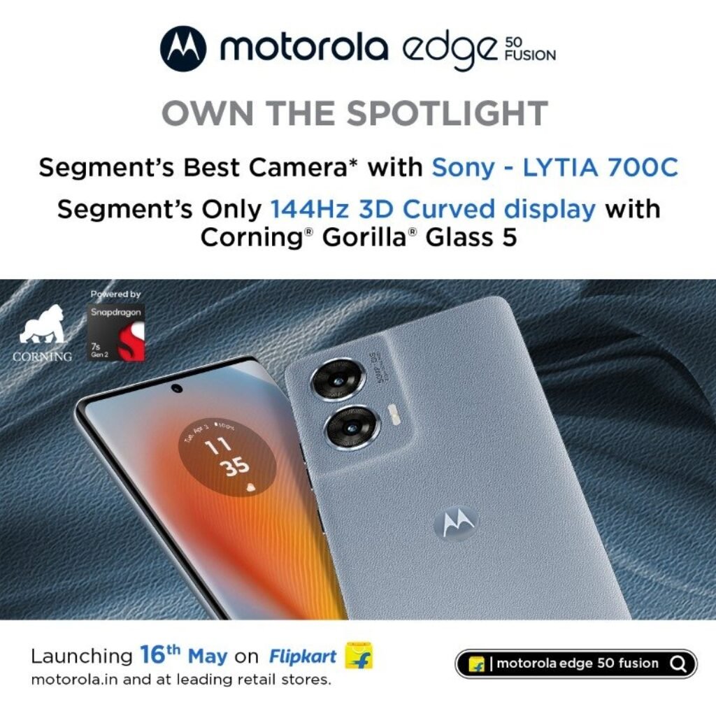 Motorola Edge 50 Fusion Official launch