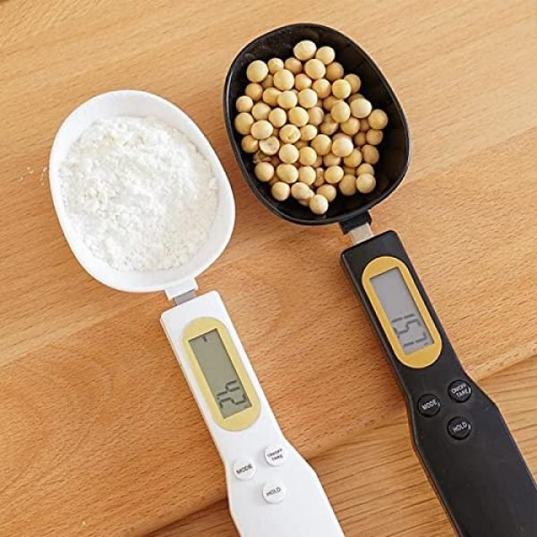 G MALL Electronic Modular Daily Use Kitchen Tool For New Dishes) Kitchen Scale 500g To 1Kg LCD Display Digital Weight Measuring Spoon Digital Spoon Scale Mini Kitchen Tool Random Color