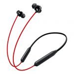 OnePlus Bullets Z2 Bluetooth Wireless in Ear Earphones with Mic, Bombastic Bass - 12.4 mm Drivers, 10 Mins Charge - 20 Hrs Music, 30 Hrs Battery Life, IP55 Dust and Water Resistant (Acoustic Red)
