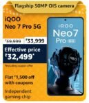 iQOO Neo 7 Pro
