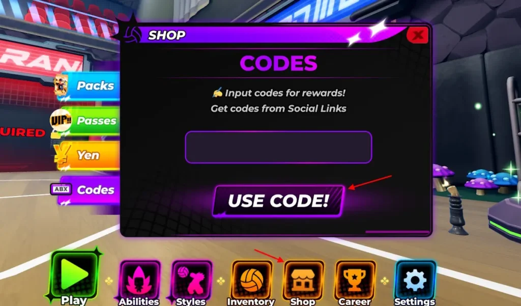 How to Redeem Volleyball Legends Codes