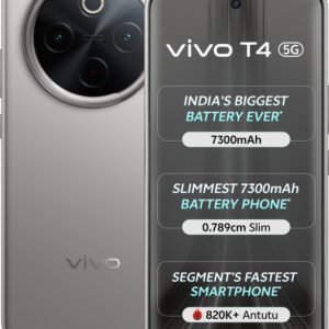 vivo T4 5G (Phantom Grey, 128 GB)(8 GB RAM)